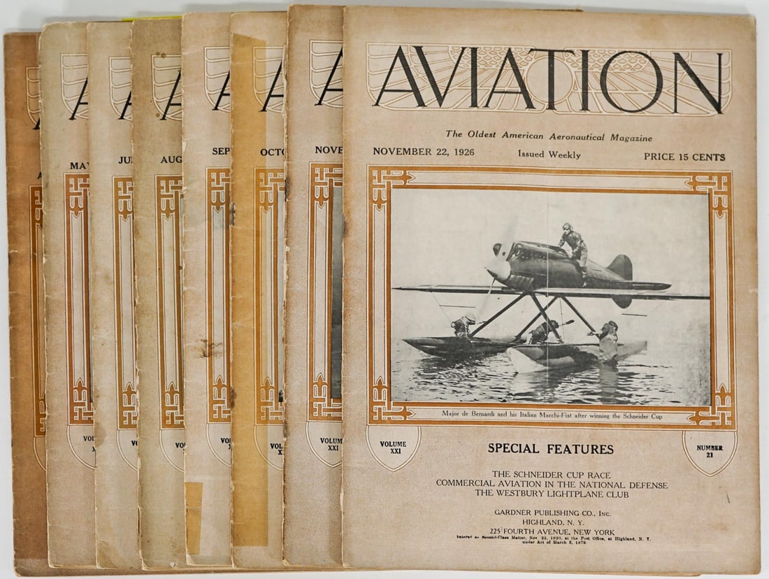 Aviation (8) Aeronautical Magazine Early Issues (1 of 6)