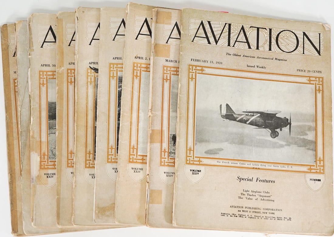1928 (9) Aviation Weekly Issues (1 of 7)