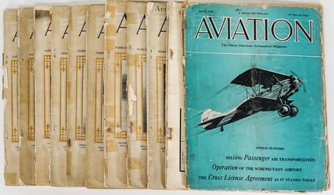 1929 (11) Aviation Weekly Issues