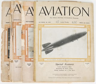 Early Issues 1927-28 (4) Aviation Weekly