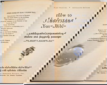 How To Understand Your Bible by Hall SIGNED