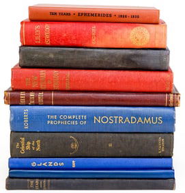 Astrology and More (10) Vintage and Antique Books