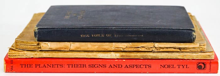 Astrology and More (4) Vintage and Antique Books