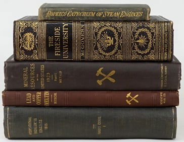 Smelting, Minerals and More (5) Books