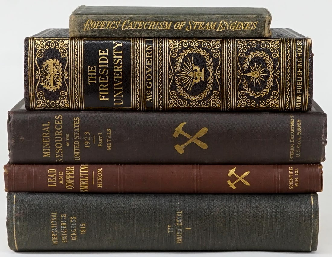 Smelting, Minerals and More (5) Books (1 of 16)