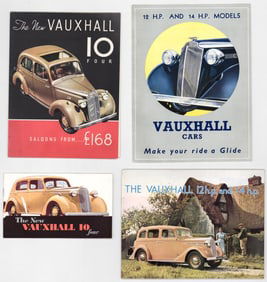 [Automobilia, Vauxhall] Sales Brochures & Catalogs