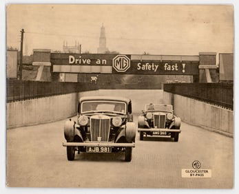 MG Original Sales Brochure, October, 1937