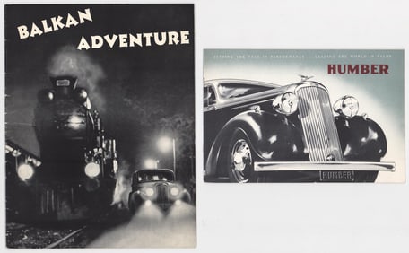 Humber Sales Brochure & Catalog (1931)