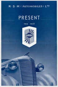 Nash 1938 Sales Brochure