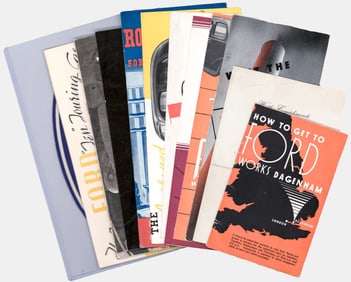 [Ford, Automobilia, Dagenham] Brochures etc.