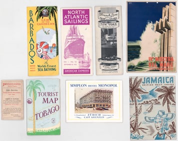 Vintage (Most Pre-WWII) Travel Ephemera