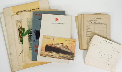 White Star Line Georgic & Majestic