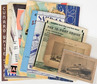 [Cruiseline] Cunard White Star Line Memorabilia