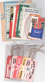 Cunard White Star Line Memorabilia