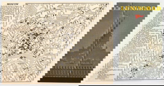 Leningrad & Moscow Pre-WWII Brochures