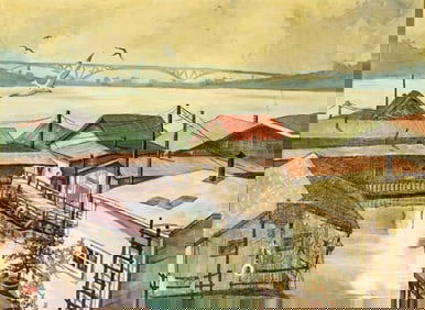 Bunny Hammersla Original Oil on Board