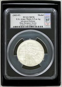 2023-P U.S. Army Advanced Release 2.5 oz