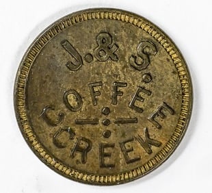 J & S Coffee Creek, Montana Token