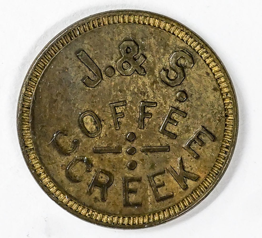 J & S Coffee Creek, Montana Token (1 of 2)