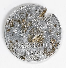 Monte Carlo, Walkerville, Montana Token