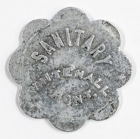 Sanitary Whitehall, Montana Token