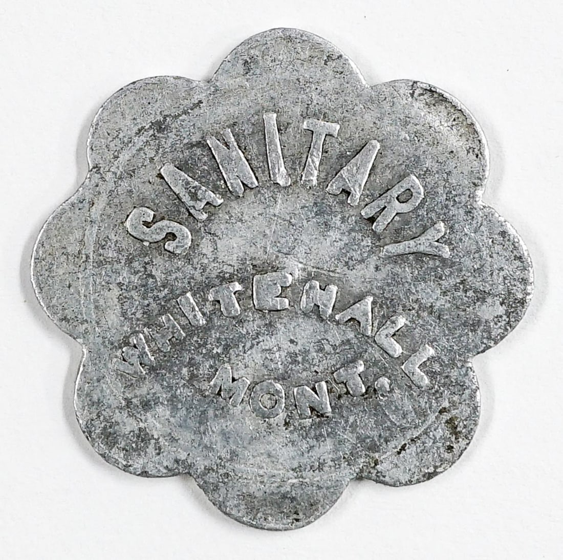 Sanitary Whitehall, Montana Token (1 of 2)