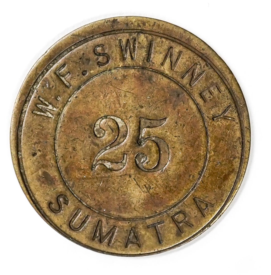 W.F. Swinney Sumatra, Montana 25c Trade Token (1 of 2)