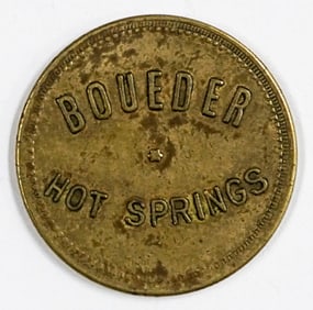 Montana Error Token (Boueder) Boulder Hot Springs