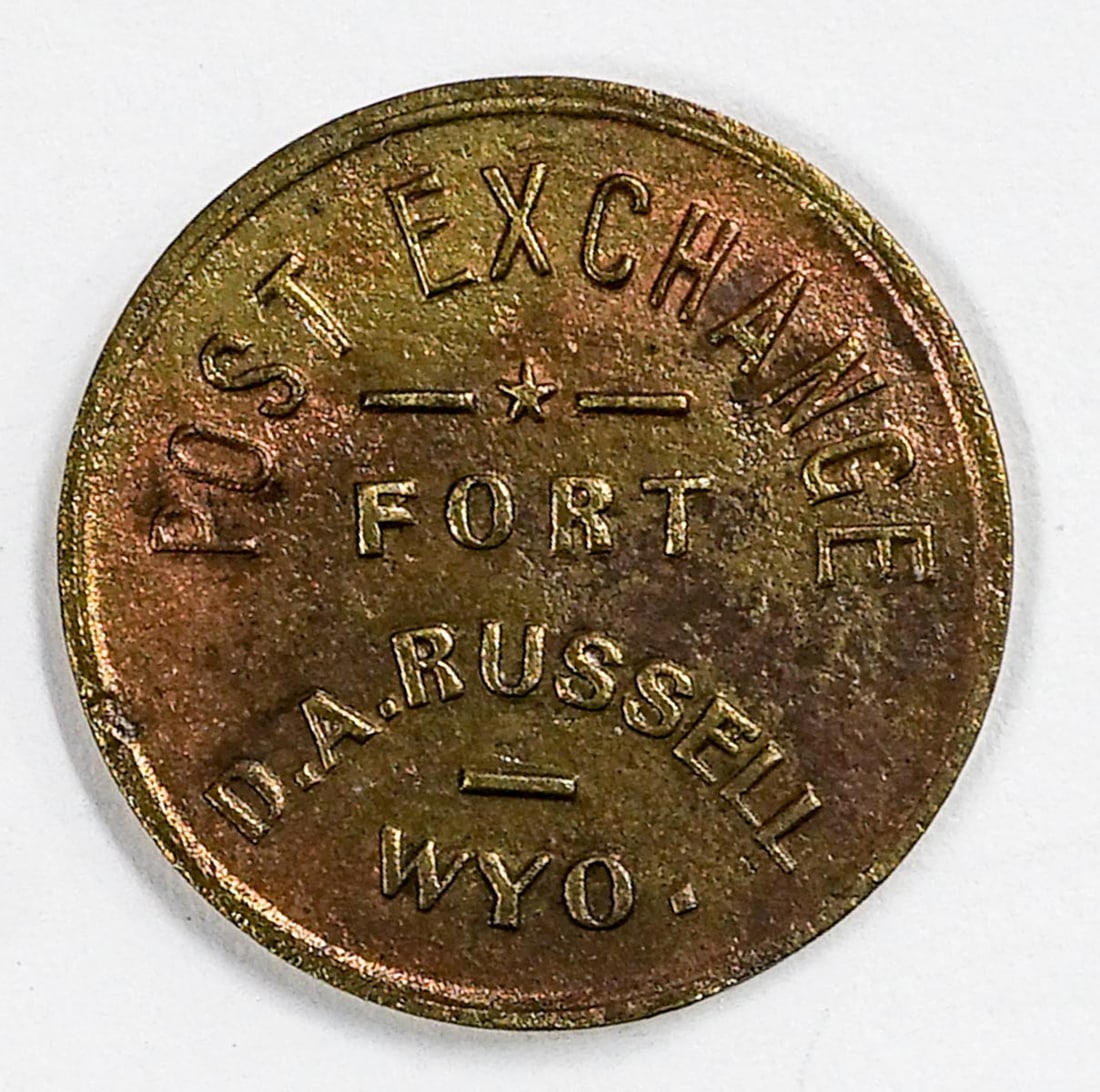Post Exchange Fort D.A. Russell, Wyoming Token (1 of 2)