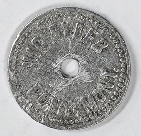 Unlisted Pony, Montana Trade Token Nic Ryder