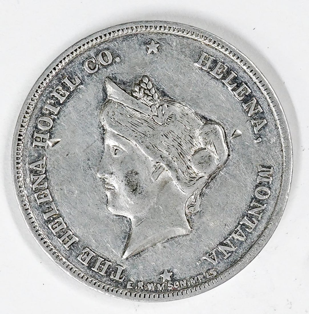 Helena, Montana Bar & Hotel Trade Token (1 of 2)
