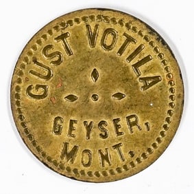 Geyser, Montana Gust. Votila RARE Trade Token