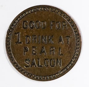 Cardwell, Montana RARE Token Pearl Saloon