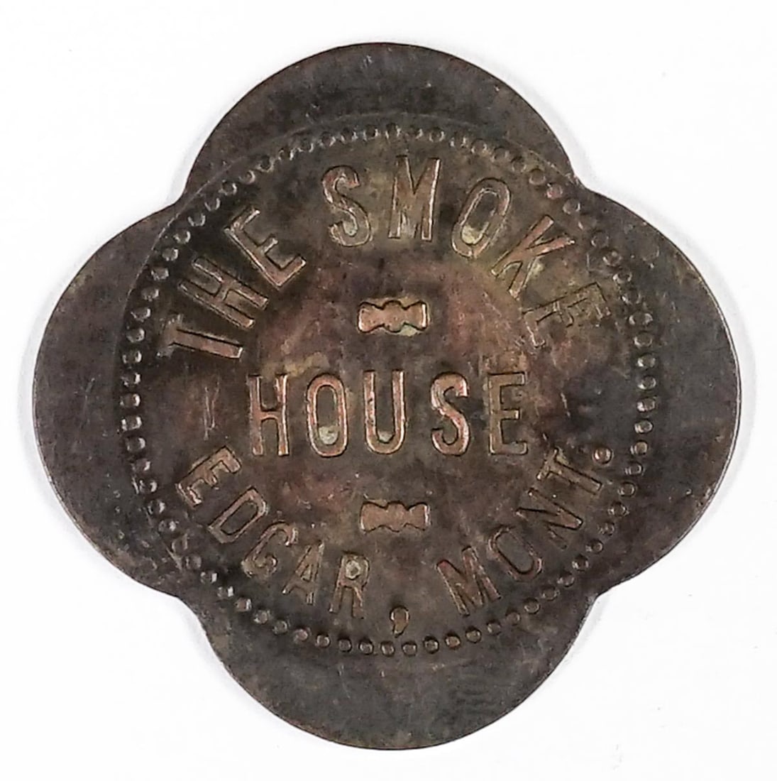 SCARCE Edgar, Montana Token The Smoke House (1 of 2)