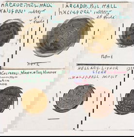 (4) Vintage & Antique Montana Trade Tokens