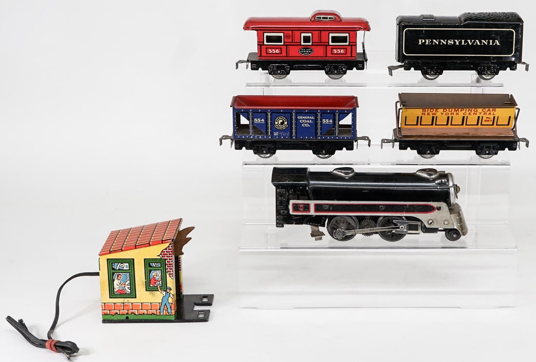 MARX Tin Litho Train (6 PC) w/ 5610 Box (1 of 9)