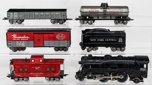 MARX Tin Litho Train (6 PC) w/ 25000 Box