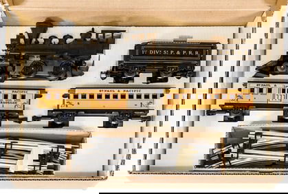 MARX 714 Old Fashioned Mechanical Train Set MIB