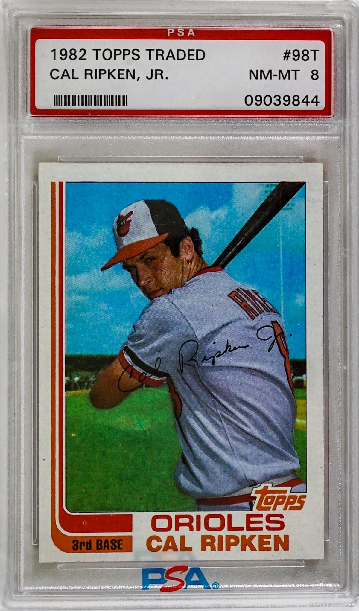 Cal Ripken, Jr. 1982 Topps Traded #98T PSA 8 (1 of 2)