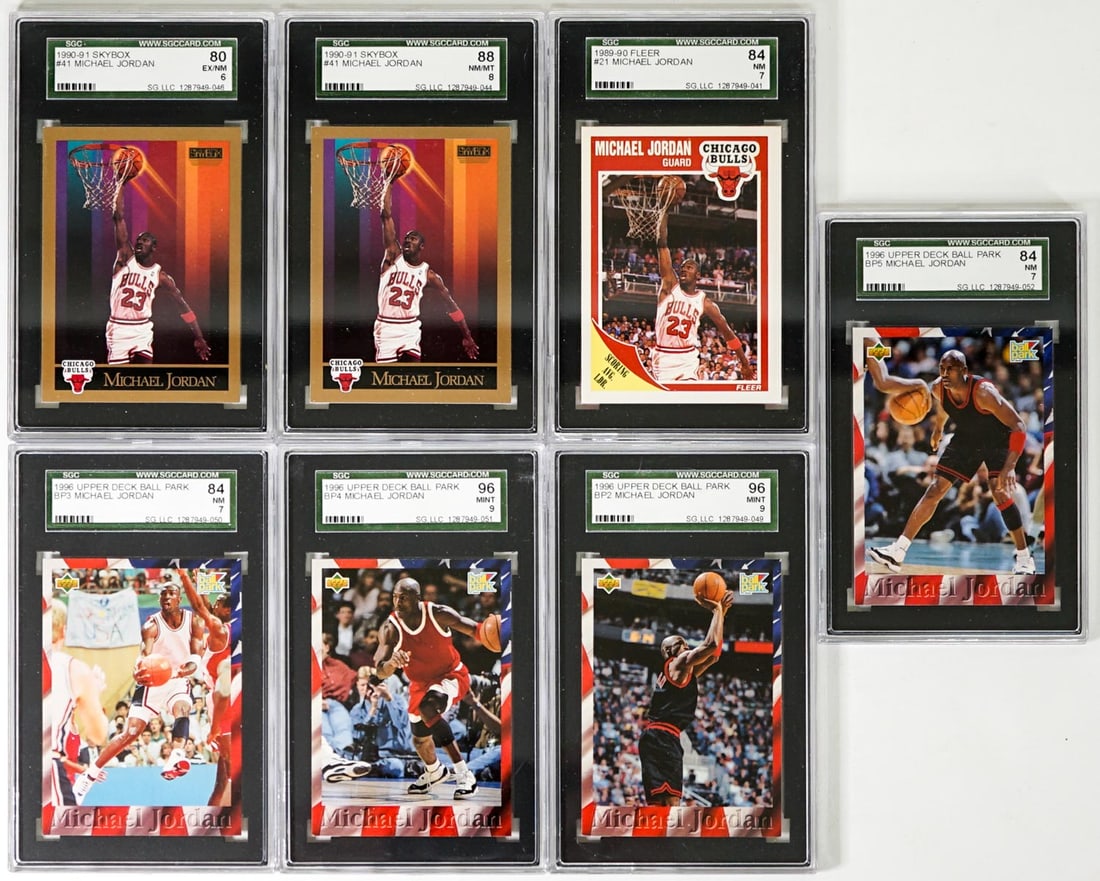 Michael Jordan Graded Cards (7) (1 of 2)