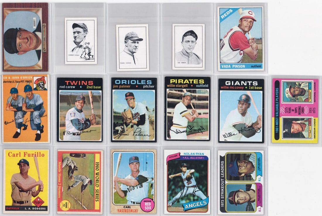 Vintage Baseball Cards (16) (1 of 5)