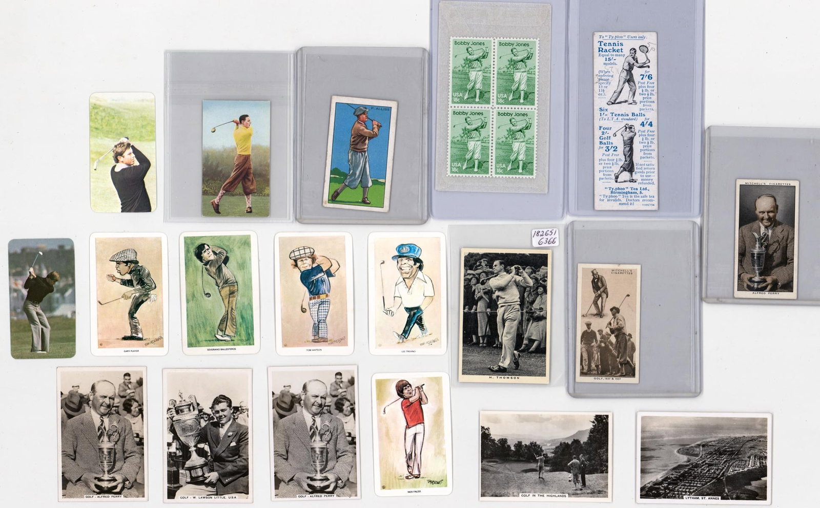 Vintage & Antique Golf Cards: Vintage & Antique Golf Cards. If lot is absent of a condition report one may be requested via email. Condition report is provided as an opinion only and is no guarantee as condition can be subjective.