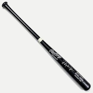 Michael Jordan Signed Rawlings Big Stick Bat BAS