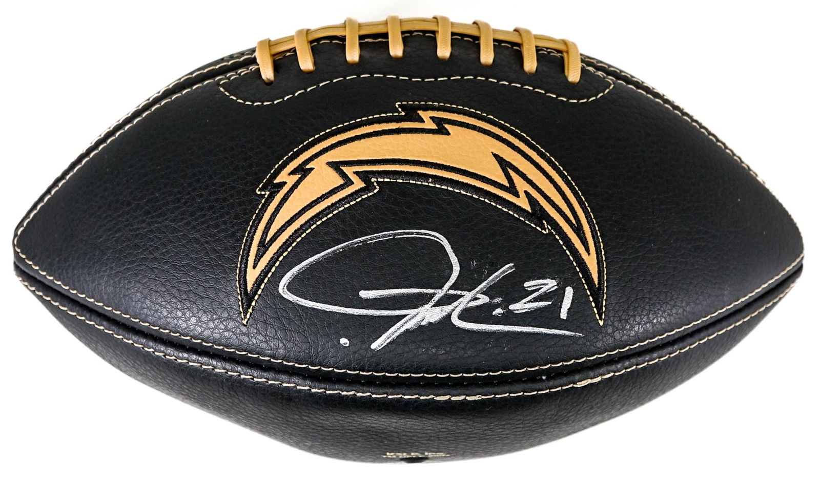LaDainian Tomlinson SIGNED Football JSA (1 of 4)