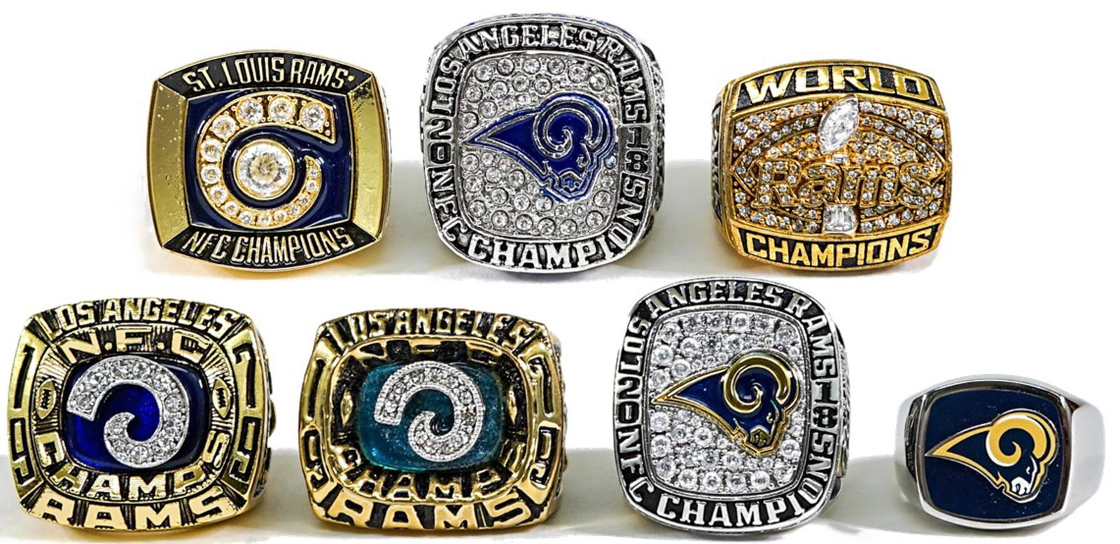 St. Louis Rams Replica Championship Rings (7) (1 of 9)