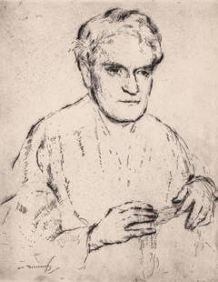 William Meyerowitz Etching [Justice Cardozo]: William Meyerowitz (American 1887-1981) etching pencil signed. Image measures 9.75 in. x 7.75 in., sheet measures 12.125 in. x 9.5 in. Unframed, loose and not glued or mounted. Provenance: Estate coll