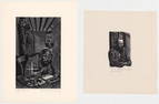 Fritz Eichenberg (2) Wood Engravings SIGNED