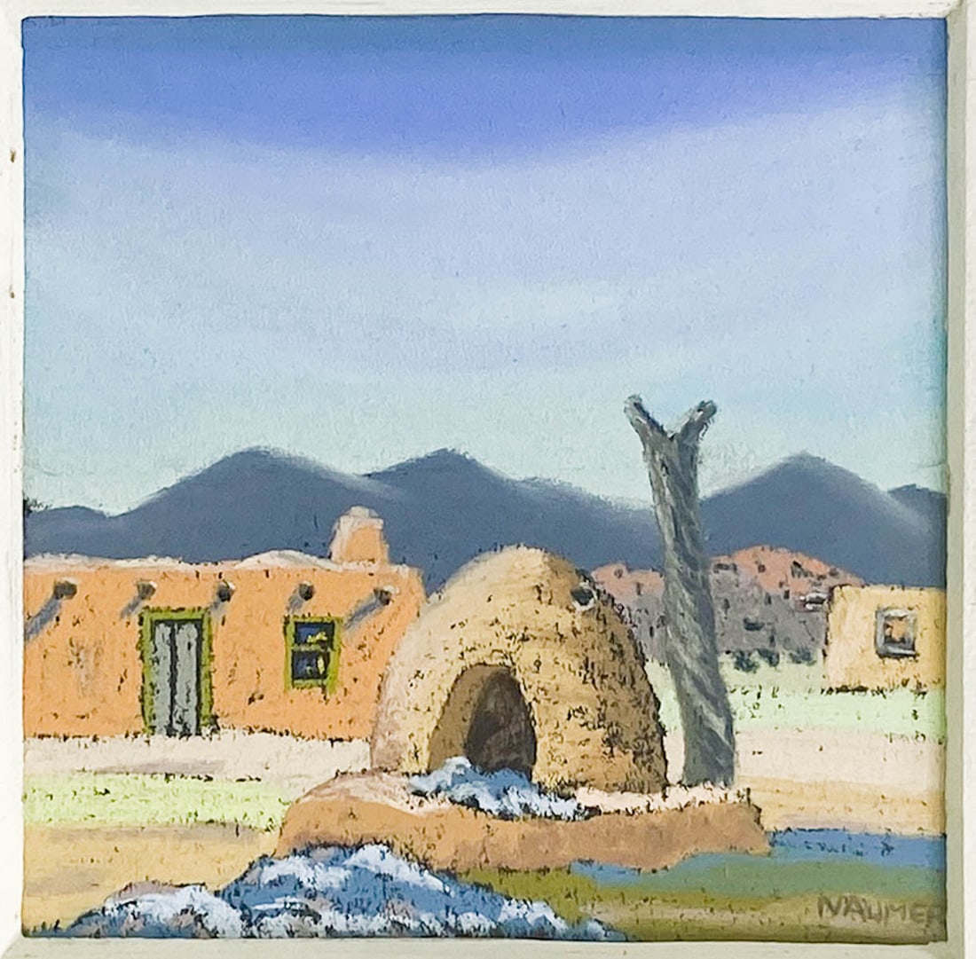 Helmuth Naumer Original Pastel [Adobe House] (1 of 4)
