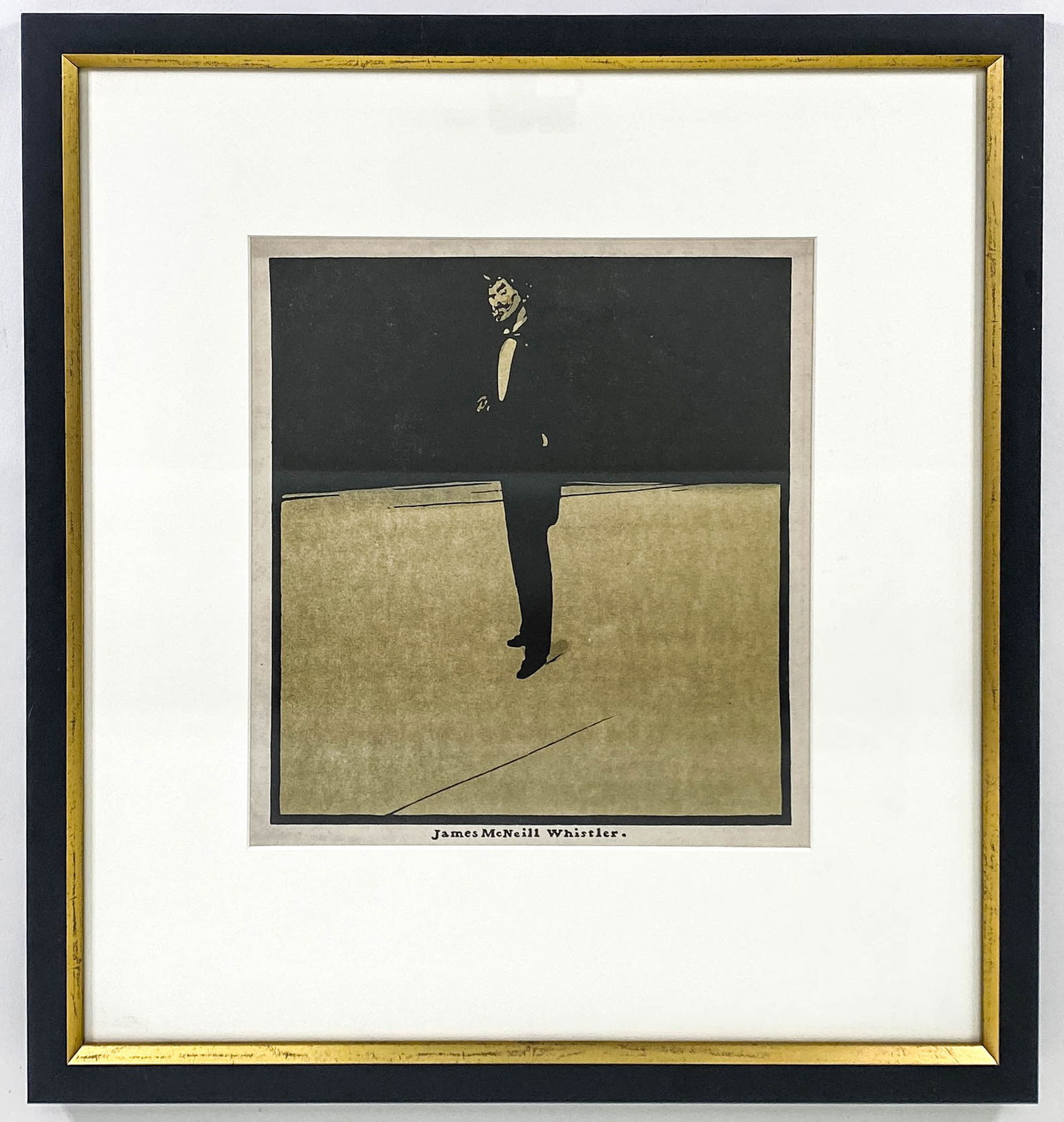 William Nicholson Color Lithograph [Whistler] (1 of 4)