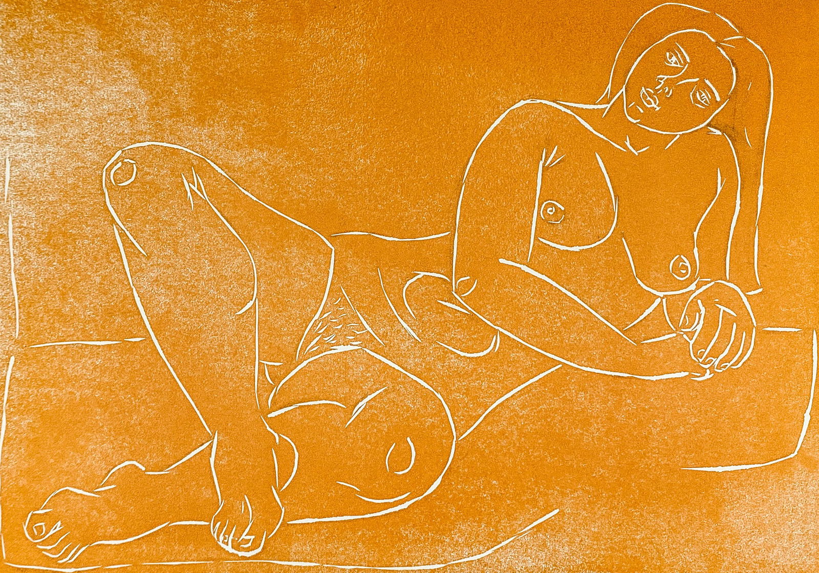 Irving Amen Litho SIGNED AP [Reclining Nude]: Irving Amen (New York, 1918-2011) litho pencil signed lower right, titled 'Reclining Nude' AP lower left and stated 'Artist's Proof lower center. Image measures 12 in. x 17 in. Sheet measures 19 in. x